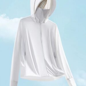 Summer Outdoor Men's Ice Silk Sun Protection Clothing Wholesale Sun Protection Tops Anti-Uv Light and Breathable Skin Clothing Men's Jackets