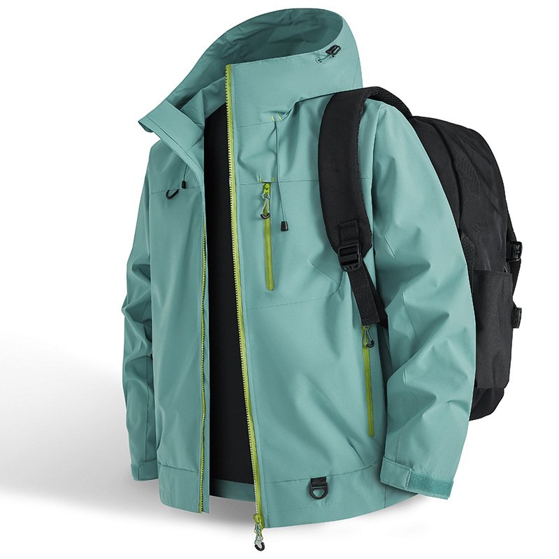 Men's Spring and Autumn Outdoor Jackets, Couple's Loose Casual Jackets, Sports Tops, Hooded Thin Men's Clothing - Image 3