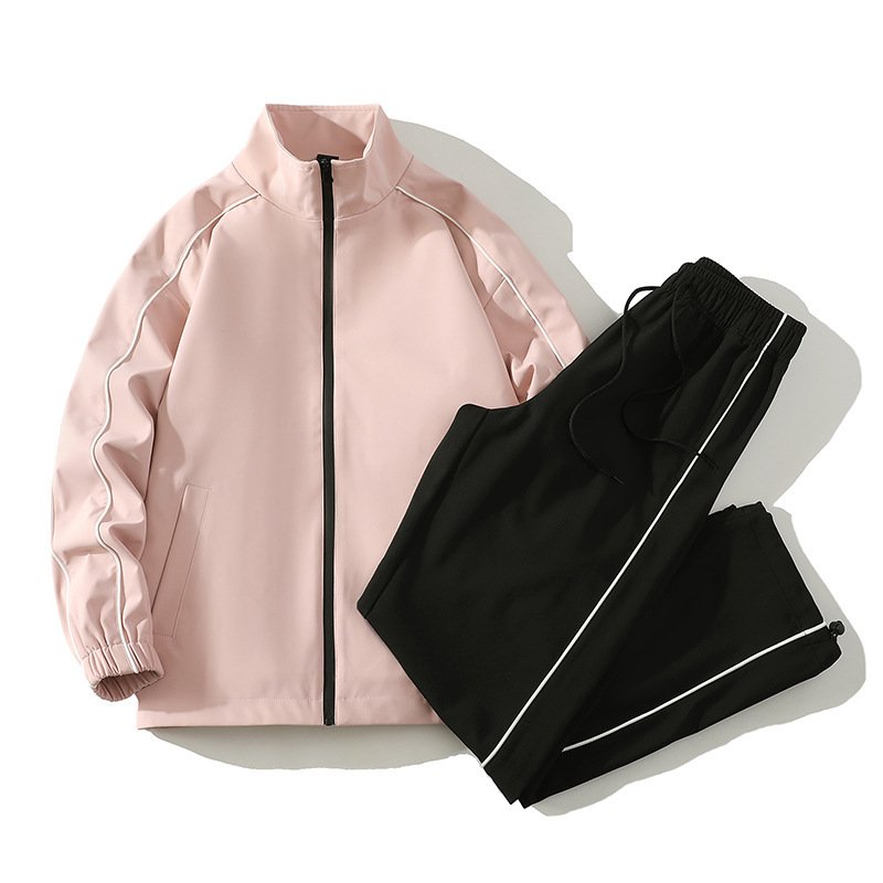 Couple's Jacket suit Men's and Women's Autumn and Winter New Fashion Casual All-match Jacket Sports suit - Image 9