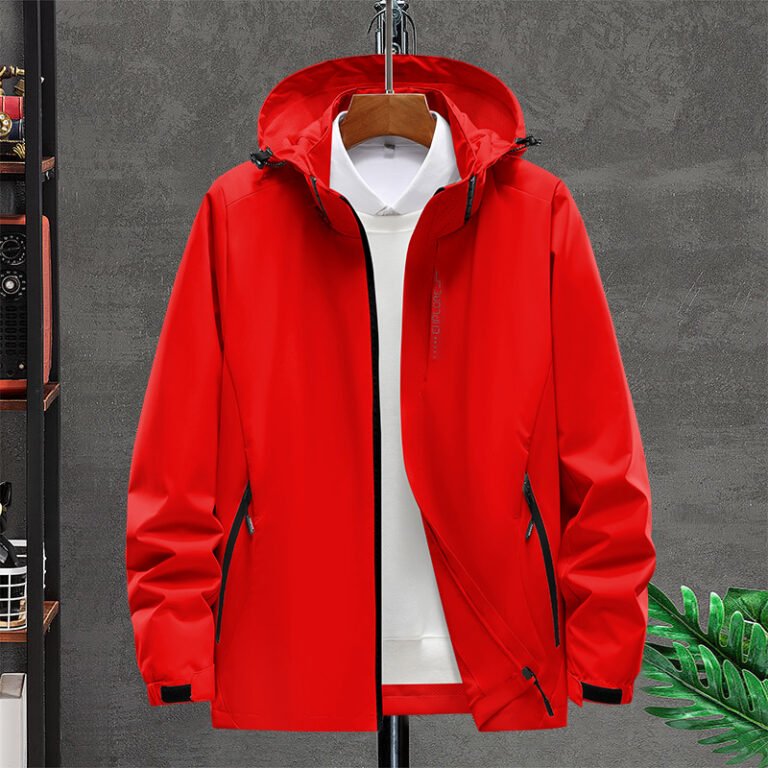6266 outdoor single charge coat foreign trade thin men's and women's travel mountaineering couple coat can be printed LOGO