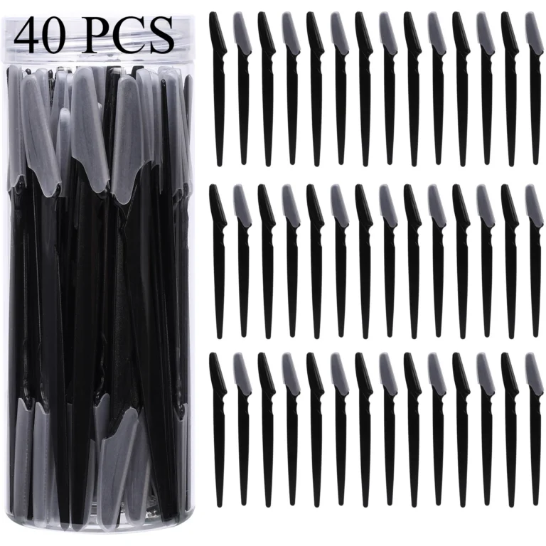 S062a509e153241c8a73fb500f72368759.webp 3/30/40Pcs Body Hair Removal Shaver Blades Eyebrows Shaping Knife Eyebrow Trimmer Makeup Beauty Tools Safe Eye Brow Razor Face
