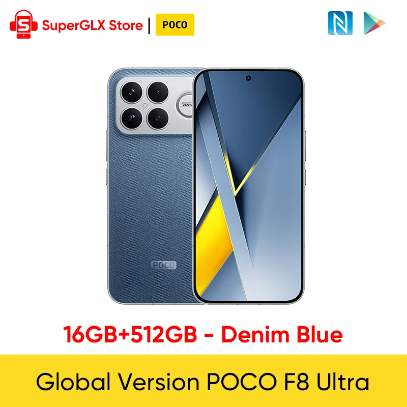 【In Stock】POCO F8 Ultra Global Version 5G Smartphone Snapdragon 8 Elite Gen 5 50MP 6.9" AMOLED Display 6500mAh 100W HyperCharge - Image 7