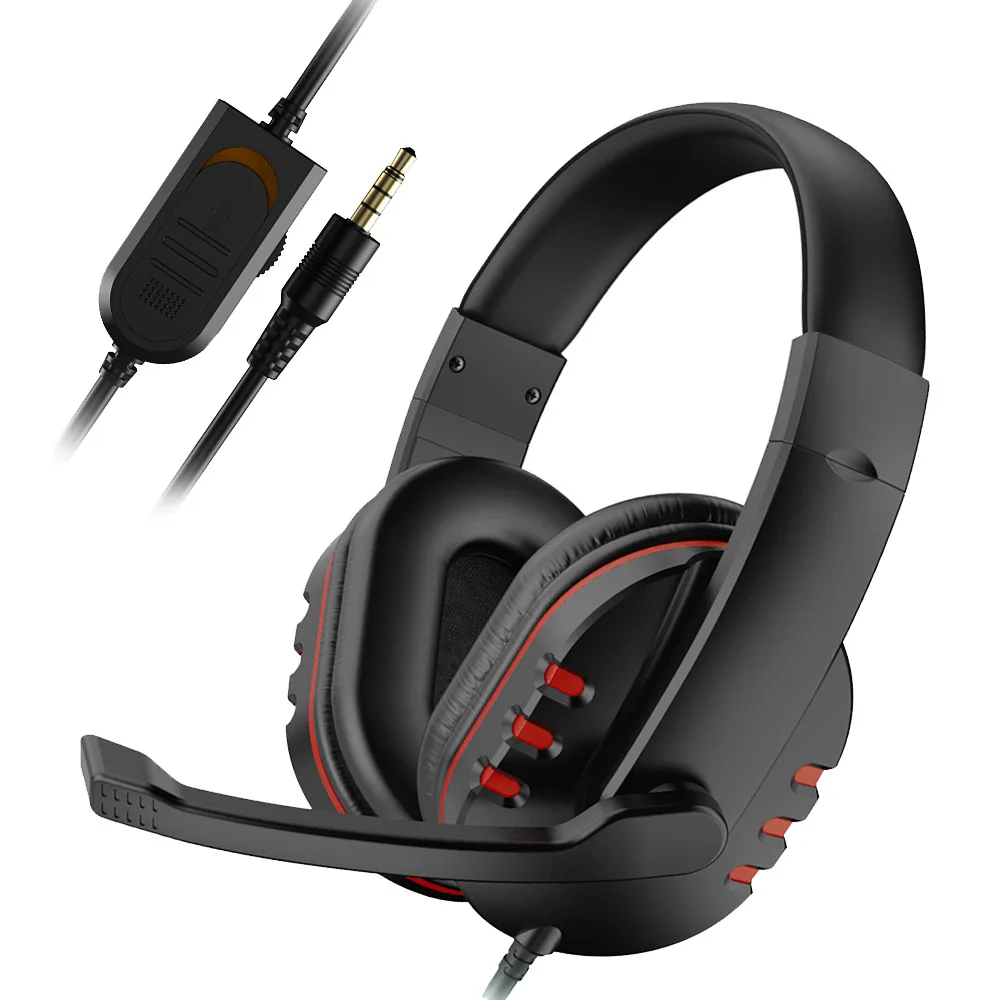 Headphones 3.5mm Wired Gaming Headset Earphones Music For PS4 Play Station 4 Game PC Chat computer With Microphone - Image 2