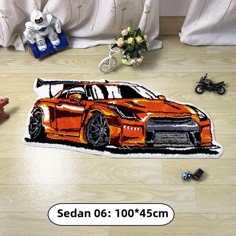 New home bedroom living room bedside coupe car plush carpet floor mat kitchen bathroom entry floor mat non-slip - Image 5