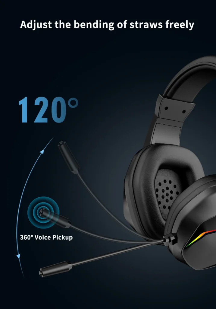 S0a215258c60e4977802d22a121f2a3c5O.webp Wired Gaming Headset Microphone Boom Free Calling For Listening To Music And Playing Games Wired Earphone Headset