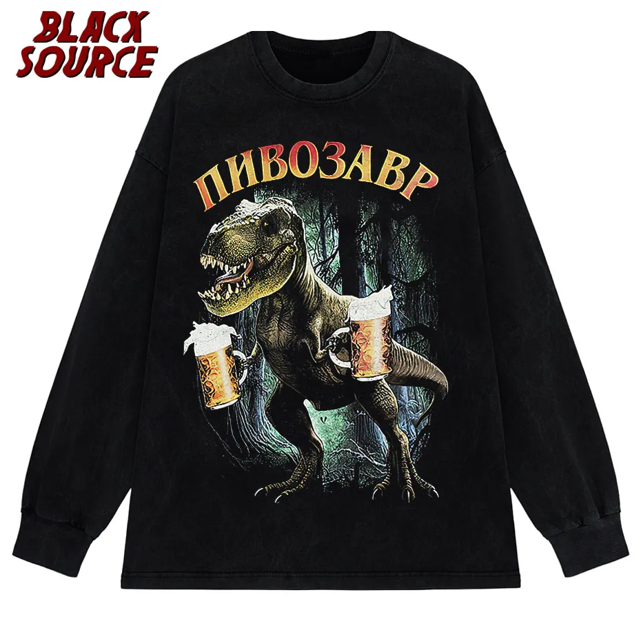 Men's T-Shirt With Pivosaurus Print casual Tshirt Unisex Tops Tee - Image 8