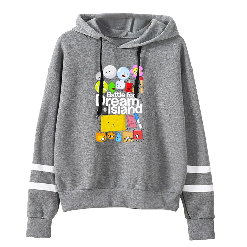 Jacknjellify BFDI Battle For Dream Island Merch Pullover Hoodie Merch Fashion Hoodie Fashion Sweatshirt Pullover Tracksuit - Image 3