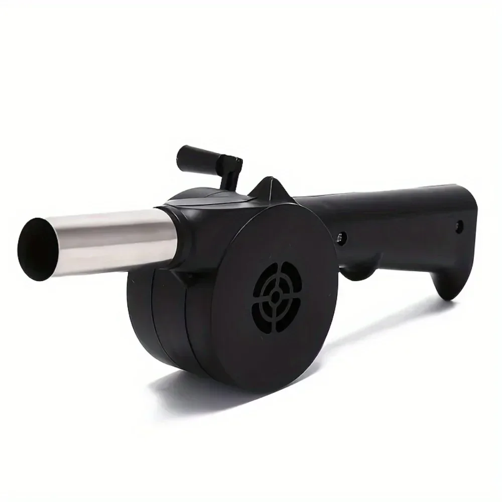 1pc Grill Manual Fan Hand Crank BBQ Fan Portable Barbeque Air Blower With Manual Handle BBQ Accessories - Image 7