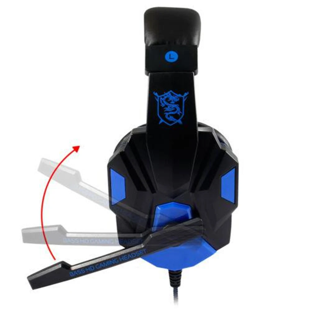Subwoofer Gaming Headphone with Mic Over-Ear Headphones Bluetooth 5.3 40mm Driver 2.4G Cable RGB Headsets - Image 16