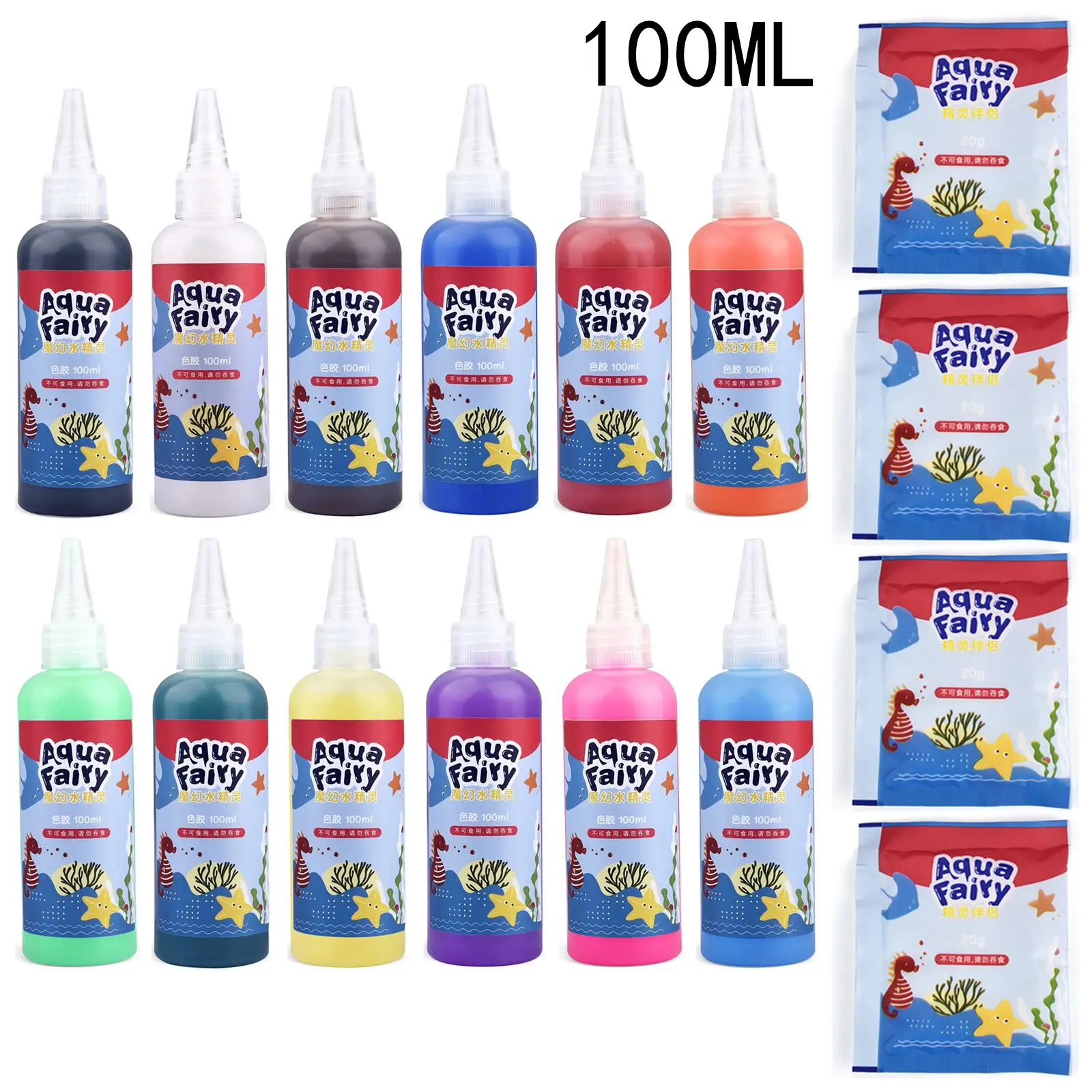 Kids Handmade DIY Craft Painting Stickers Montessori Education Origami Magic Water Elves Kit Set Toys Children Gift Kids Craft - Image 9