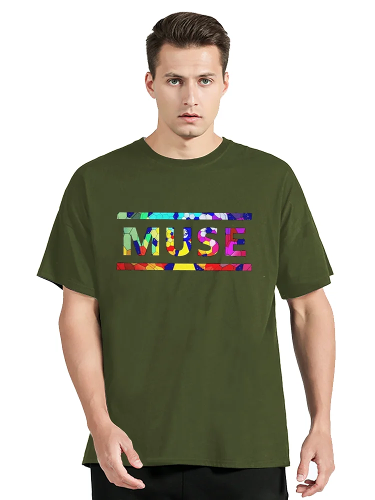 Classic Muse T Shirt The Resistance T-Shirt Cheap Discount Vintage TShirt Men Clothing Oversized Graphic Tees Tops - Image 7