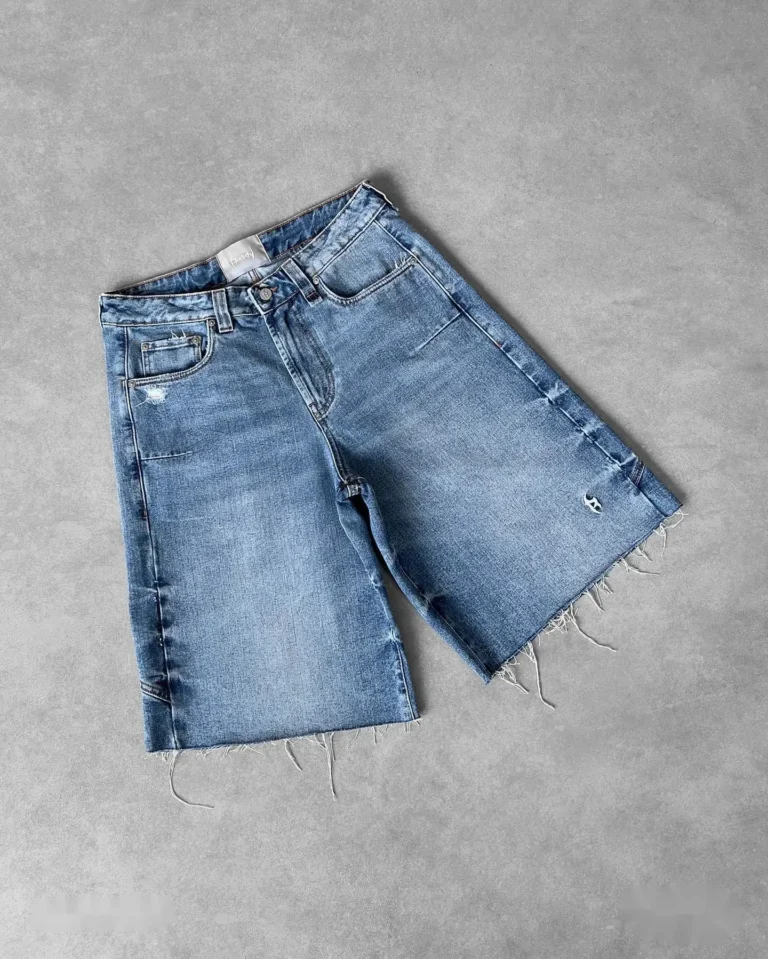 S1a677da9202541cf935aaba081430e7fl.webp Y2k Black Punk Wash Baggy Work Shorts Men Women Summer Hip Hop Ripped Hole Denim Shorts Raw Edge Casual Jorts Streetwear