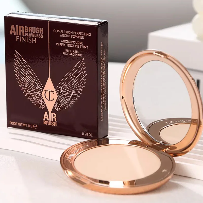 Fashion The Original CT Set Pressed Powder Lasting Powder Soft Texture Beauty Tool Women Oil Control Makeup Setting Honey Powder - Image 3