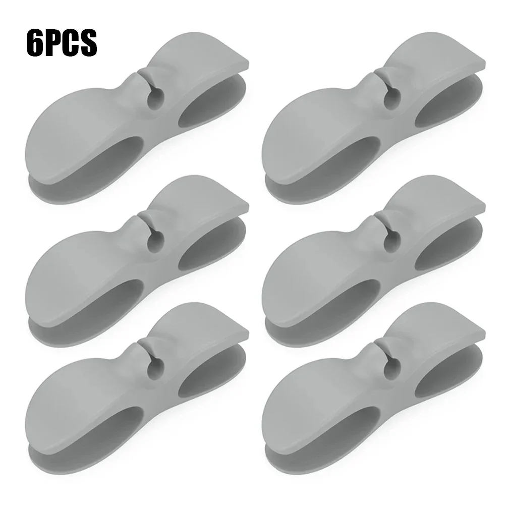 MAOYYE 6pcs/4pcs Cable Winder Cable Clip Holder Cable Organizer Easy To Install Multi-function Suitable For Kitchen Appliances - Image 8