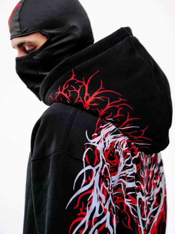 S1d92f1c5ad34482b9eb295c716e0e28al.webp Y2K Gothic Reflective 444 Print Hoodie Men Women Harajuku Streetwear Oversized Black Hooded Sweatshirt Hip Hop Pullover Tops New