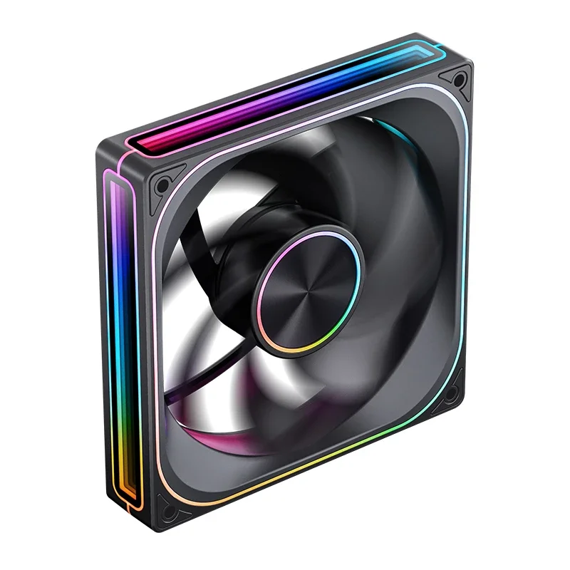 JONSBO ZA-140/420 Case Cooling Fan 140mm ARGB 3 Connected Bodies PWM Quiet Fan Replaceable Fan Blades - Image 8