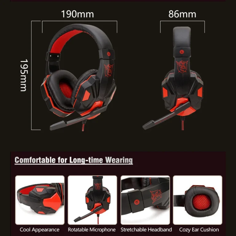 S20dee33cec664cea9972c17a6505da2eY.webp Wired Gaming Headsets With 120° Adjustable Noise Cancelling Microphone PC Gamer Headphones For PS4/PS5/Xbox Smartphone Laptop