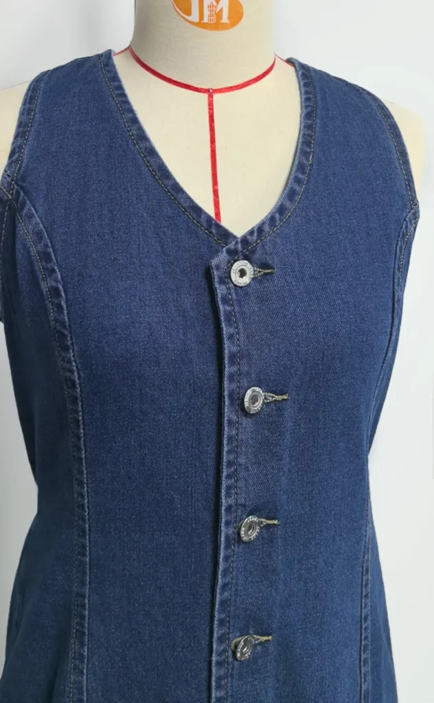 S2420e60343a048a98d4a1eb5fef0fe19i.webp Denim Dress Women Mid Length Dresses Vest Vestidos Y2k Streetwear Elegant Splice Party Night Work V Neck Sleeveless Tight Waist