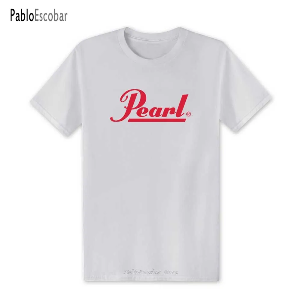 Fashion Drums Brand Men T Shirts Summer New Pearl T Shirt O-neck Short Sleeve Cotton Music T-shirts Top Tees - Image 7