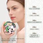 S2b6723a74e57473fb000e6e3f1c9fad7l.webp CATKIN Panda Land Full Coverage Cushion Fondation, Breathable Hydrating Nourishing Poreless Face Makeup Save for Sensitive Skin