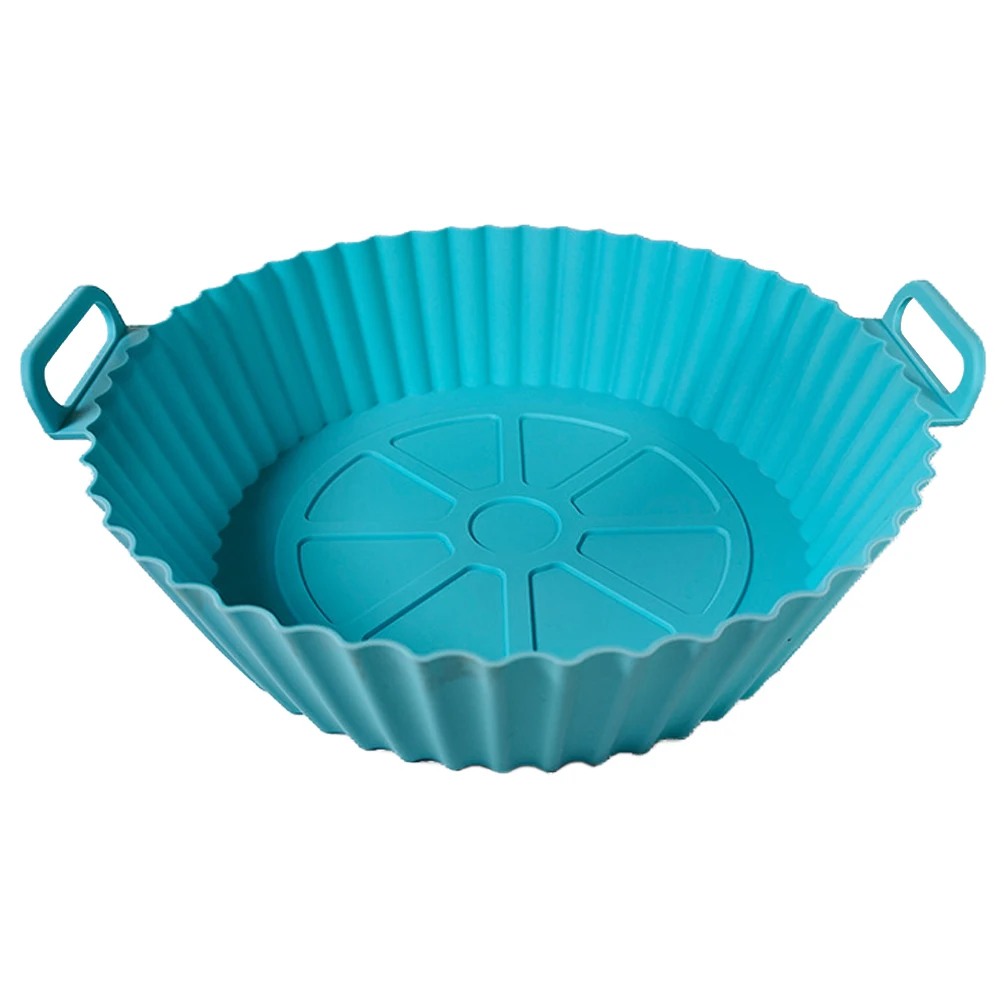 Silicone Air Fryer Liners Pot,Airfryer Basket Cooking Gadgets ,Reusable Baking Tray Non-stick Pizza Pan Oven Kitchen Accessories - Image 9