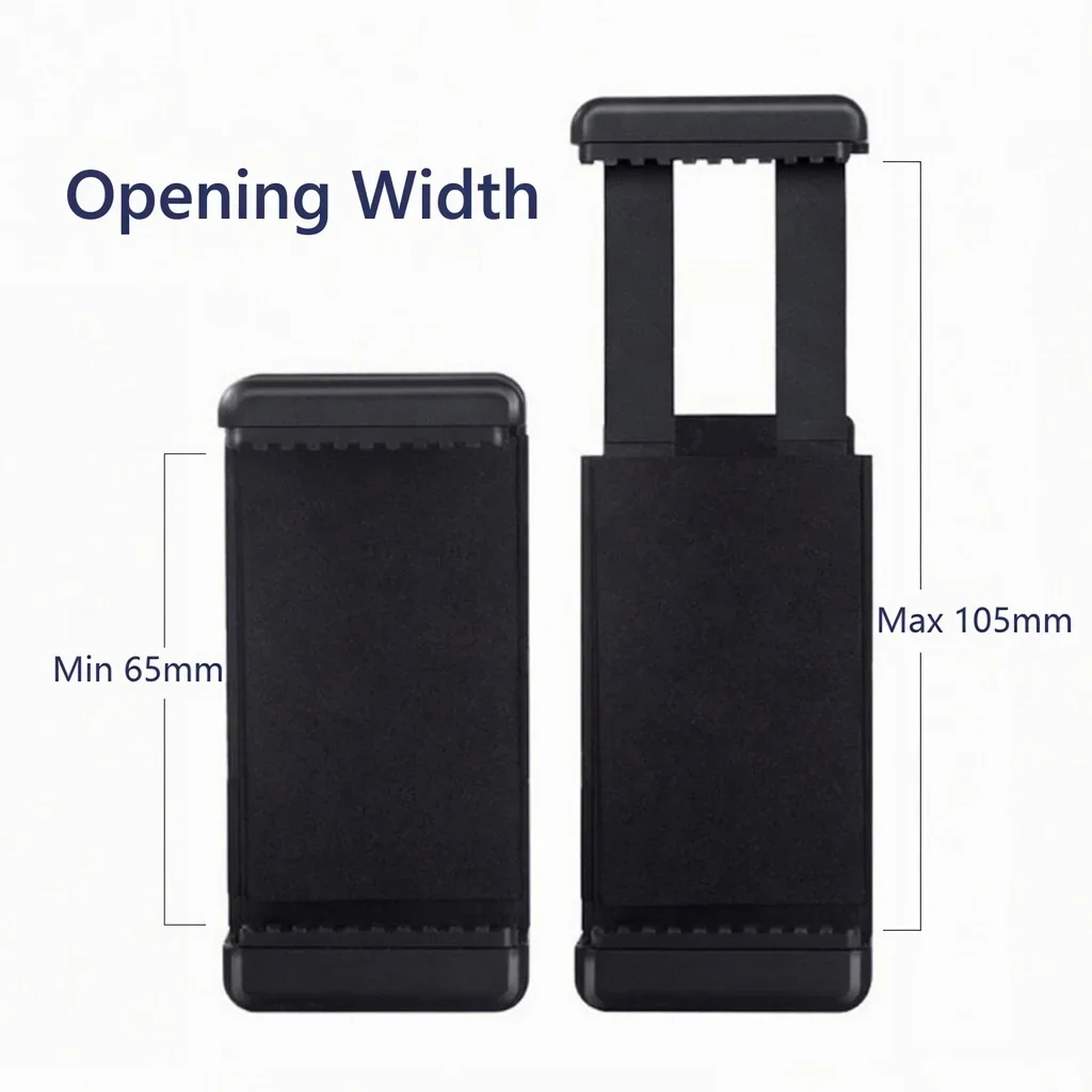 Tripod Mount 1/4'' Screw Holder Clip Adapter for Smartphone Video Recording Vlog Photography Stand Accessories - Image 5