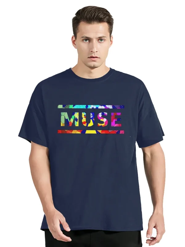 S31cf065b9af64bf5a3ebd5d881879869K.webp Classic Muse T Shirt The Resistance T-Shirt Cheap Discount Vintage TShirt Men Clothing Oversized Graphic Tees Tops