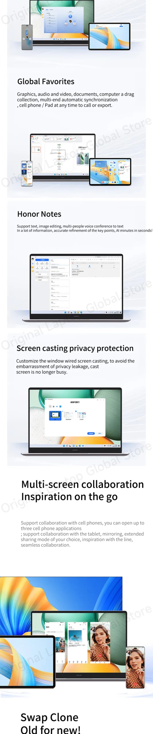 Honor Laptop X14 Combat Edition 2025 14-inch 13th Gen Core i5 13420H 16GB 512GB/1TB/2TB 60Hz IPS Screen Thin & Light Laptop - Image 15