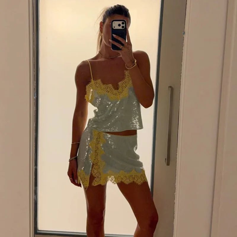 Sexy Lace Up Top Shorts Suit Women Solid Off Shoulder Short Puff Top Bud Mini Shorts Female 2026 Fashion Summer Set Lady - Image 11