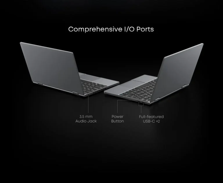 CHUWI MiniBook X 2-in-1 Touch Screen Laptop Intel N150 16GB LPDDR5 512G SSD 10.51"1920x1200 FHD Resolution Ultra-thin Notebook