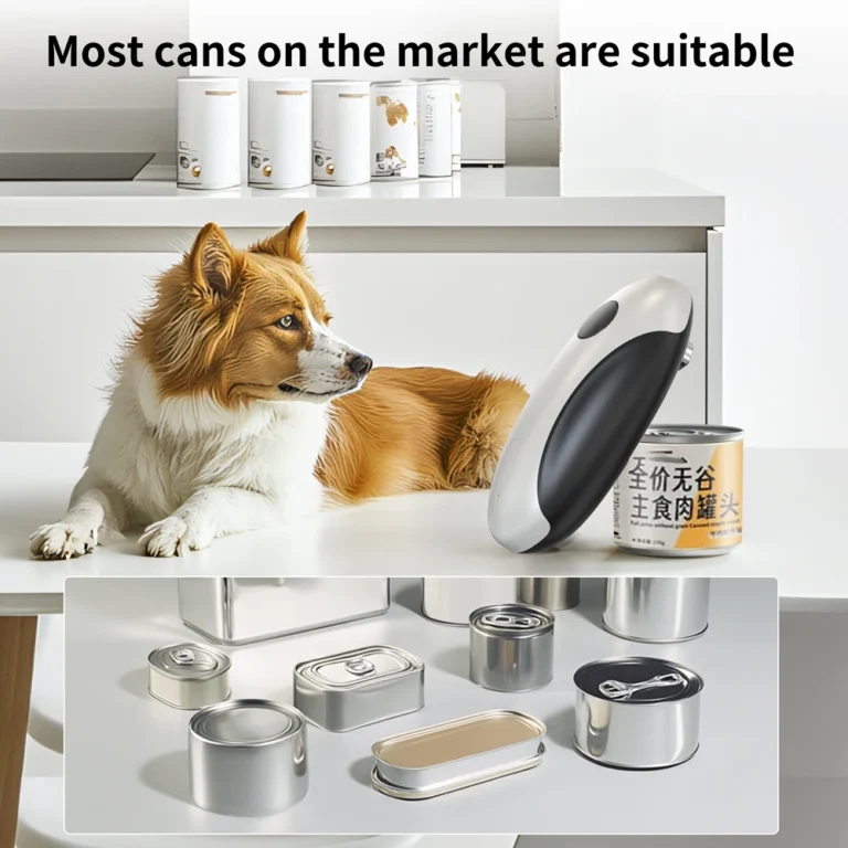 S3b1b83a057634feabd794c8af486fbb5S.webp Compact Automatic Electric Can Opener One Touch Portable Kitchen Tool for Jar & Bottle Easy Storage Can Opener Rechargeable