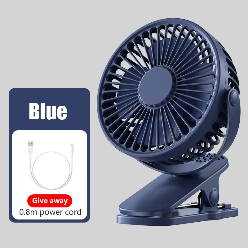 Portable Mini Hand Clip Fan USB Quiet Desktop Electric Fan High Quality Student Dormitory Small Cooling Ventilador fan Air Coole - Image 10
