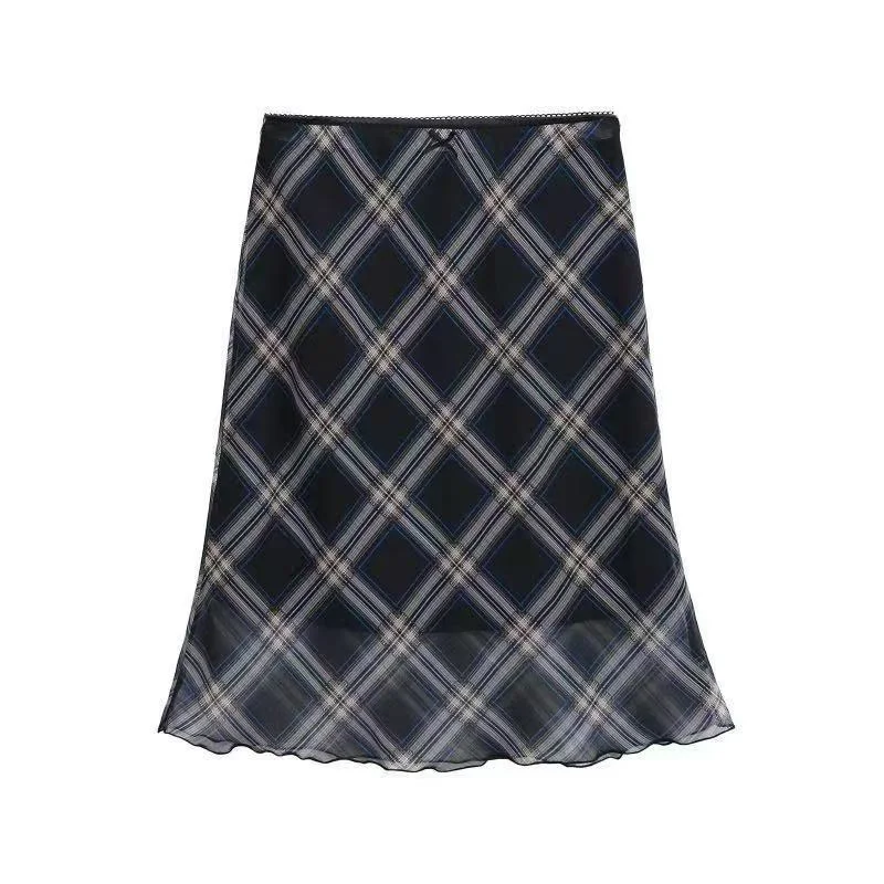 Spring Summer Women's Long Skirt High Waist A-line Skirt Ladies Korean Fashion Solid Pink Fishtail Skirts for Women - Image 5