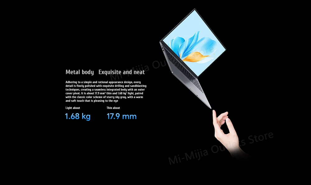 New Honor Laptop X16 2025 13th Intel Core I5-13420H 16G 512G/1TB SSD 16-inch 60Hz IPS Screen Ultra-thin Laptop - Image 16