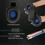 S42efcc2bd41b4318a2cc171e82782a80E.webp Wired Gaming Headsets With 120° Adjustable Noise Cancelling Microphone PC Gamer Headphones For PS4/PS5/Xbox Smartphone Laptop