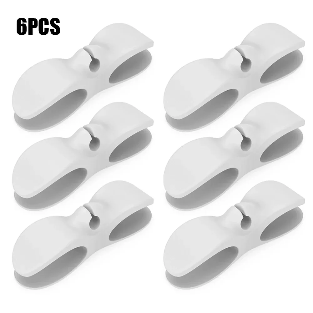 MAOYYE 6pcs/4pcs Cable Winder Cable Clip Holder Cable Organizer Easy To Install Multi-function Suitable For Kitchen Appliances - Image 9