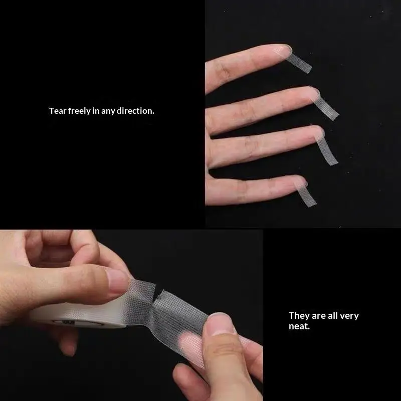 New PE/Non-woven Fabric Facial Tape Breathable Professional Cosplay Makeup Tape Transparent Lift Double Eyelid Tape Makeup - Image 4
