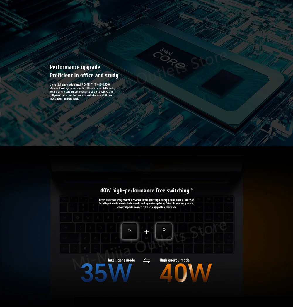 New Honor Laptop X16 2025 13th Intel Core I5-13420H 16G 512G/1TB SSD 16-inch 60Hz IPS Screen Ultra-thin Laptop - Image 14
