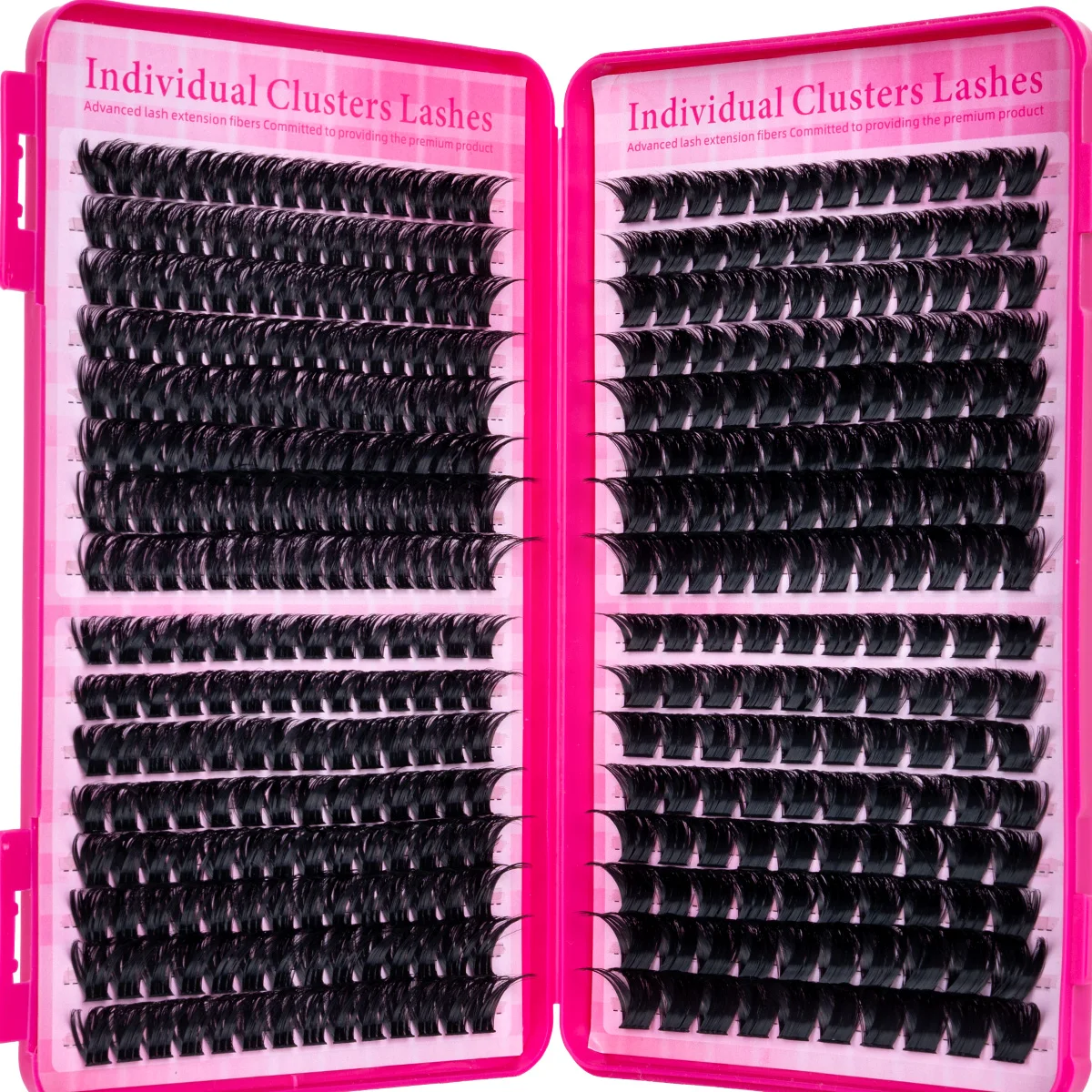 DIY Cluster Lash Large Capacity Mixed Lengths Curl Dense Eyelash Extension 3D Wispy Lash Suitable for Party and Stage Makeup - Image 5