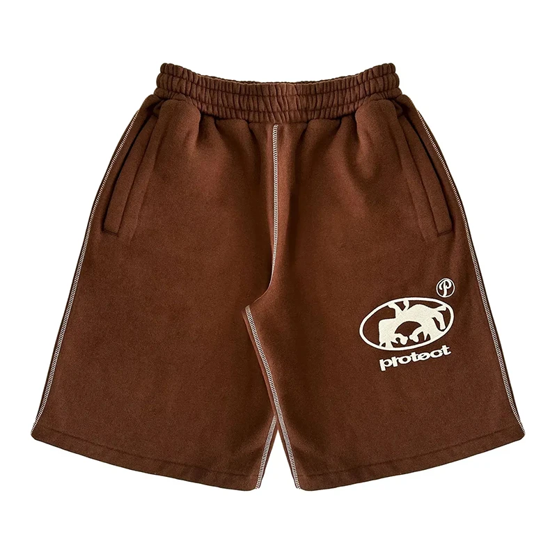 Men Casual Shorts Japanese Korean Sweatpants Breathable and Comfortable Y2k Suitable for Spring and Summer Vintage Street Fit - Image 5