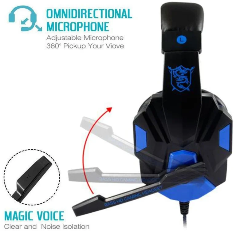 S4ba04c2465c24850b3cb23c105bd6b49g.webp Wired Gaming Headsets With 120° Adjustable Noise Cancelling Microphone PC Gamer Headphones For PS4/PS5/Xbox Smartphone Laptop