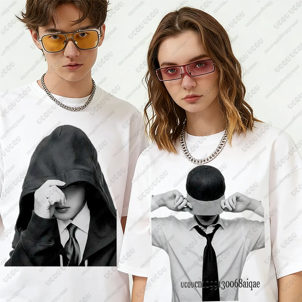 S50b3f60cebb64f91a05f376cbd09a243O.webp K-pop Famous Singer Polera Manga Corta Print T-shirts For Women 2026 World Tour Concert Fashion Harajuku Kawaii Y2K Clothing