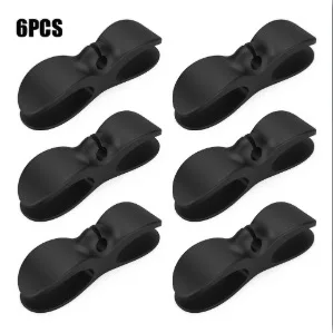MAOYYE 6pcs/4pcs Cable Winder Cable Clip Holder Cable Organizer Easy To Install Multi-function Suitable For Kitchen Appliances - Image 12