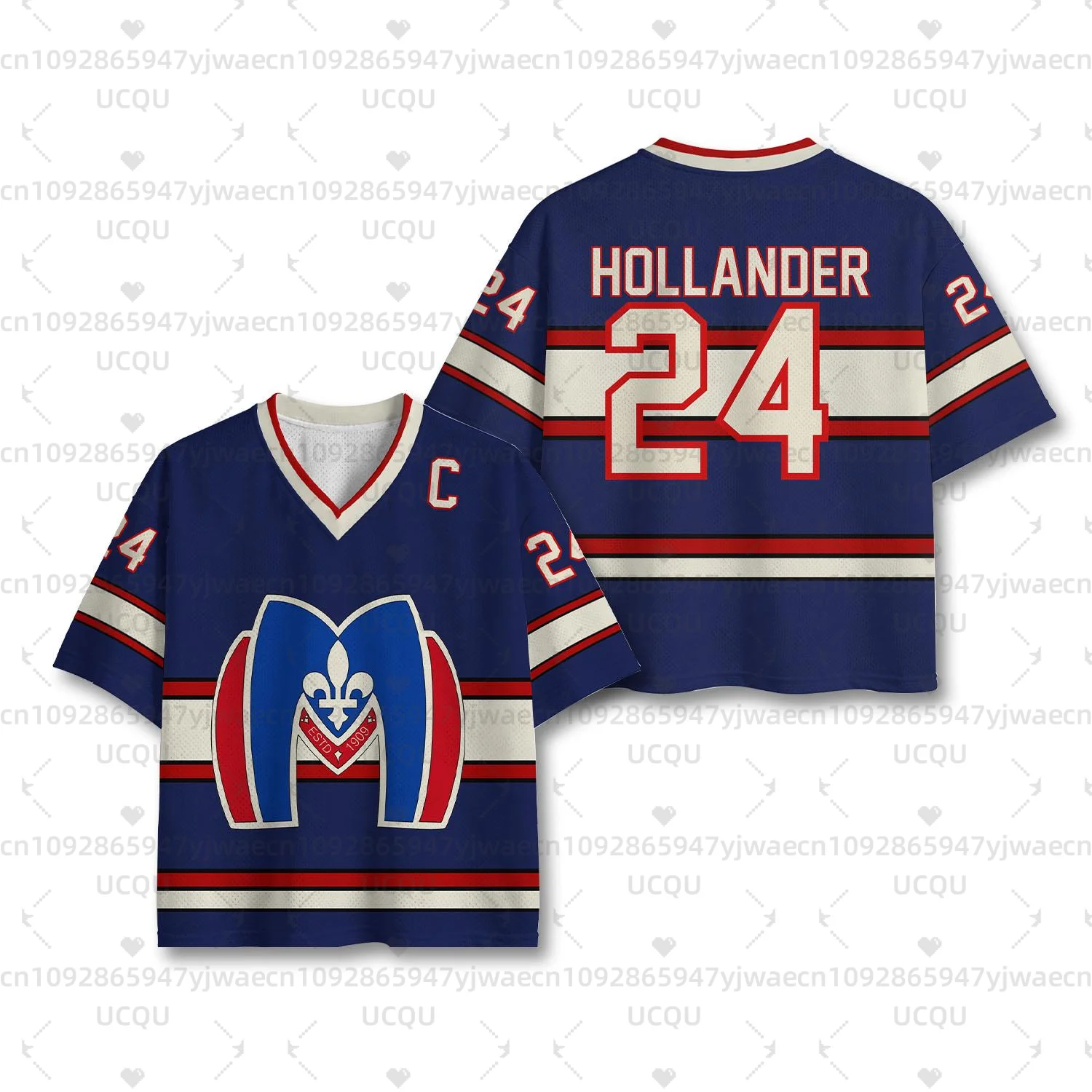 New Men's Women's Heated Rivalry Hockey Jersey Short Sleeve Tee Rozanov HOLLANDER Short Sleeve T-shirt Unisex Tops - Image 2