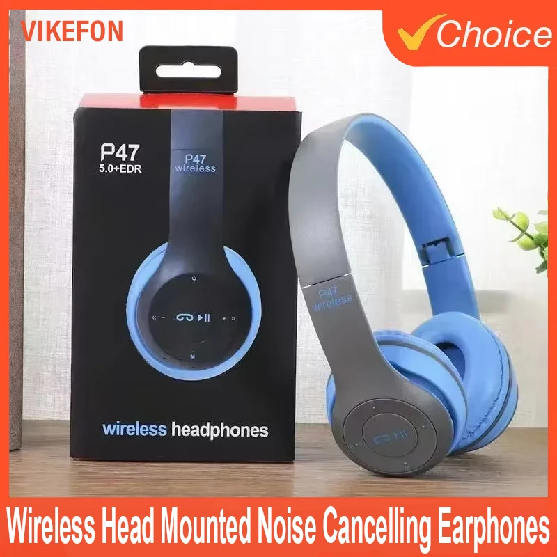 S557fba8e51704347bf25365c9d5ca8f8Z.webp Multifunctional Portable Foldable Headmounted Wireless Bluetooth 5.0 Headset For Bluetooth connection TF Card Wired Connection