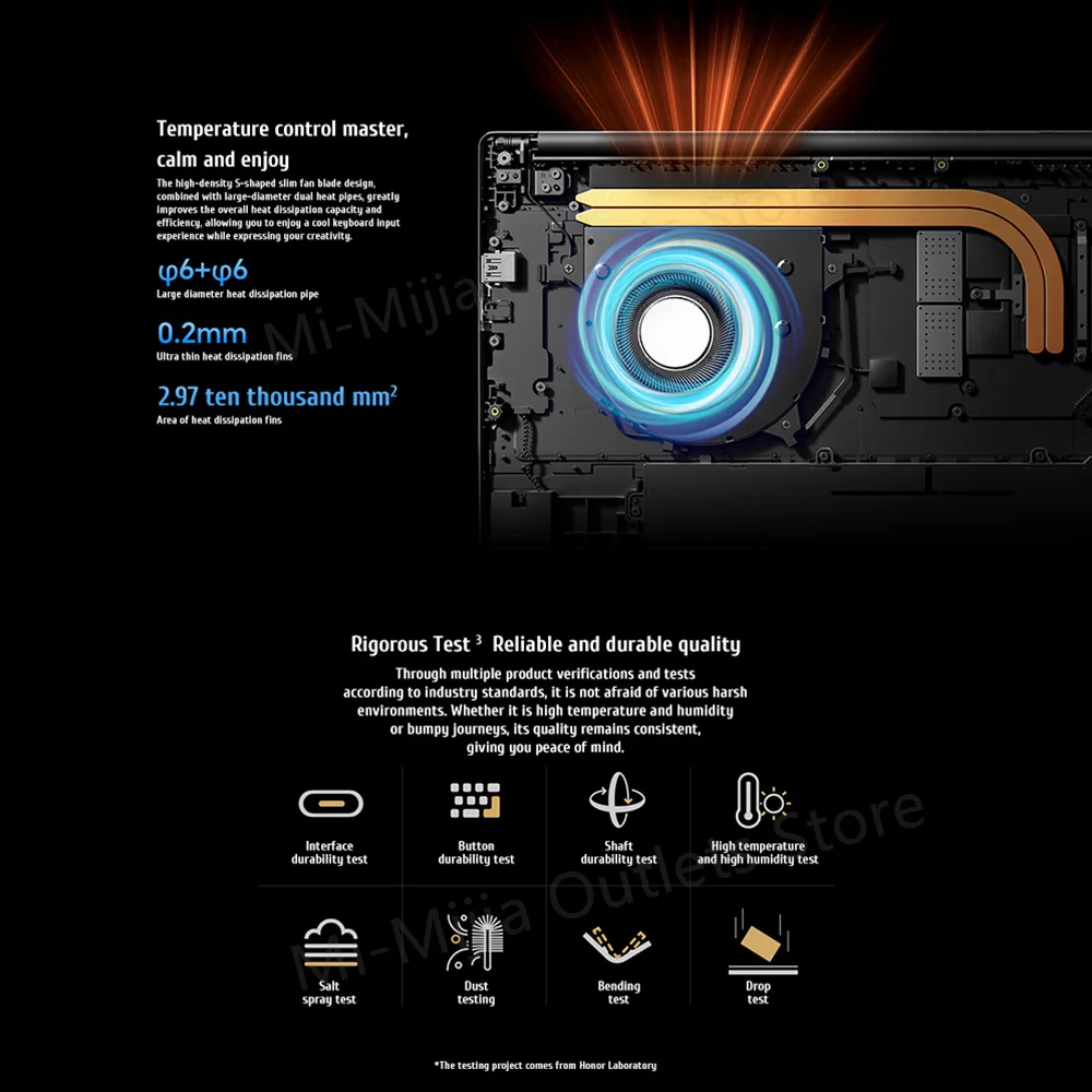 New Honor Laptop X16 2025 13th Intel Core I5-13420H 16G 512G/1TB SSD 16-inch 60Hz IPS Screen Ultra-thin Laptop - Image 5