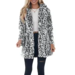 S5733a61e318a4da6b6c4c4087235e614O.webp Women Winter Warm Faux Fur Coat Fashion Casual Turn-down Collar Leopard Jackets Ladies Streetwear Long Sleeve Pockets Overcoats
