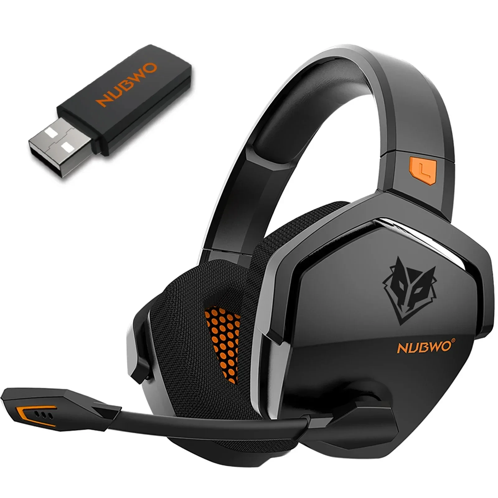 NUBWO G06 2.4G Dual Wireless Gaming Headset 5ms Low Latency 7.1 Surround ENC Mic For PC PS4 PS5 Gaming Bluetooth Headphones - Image 16