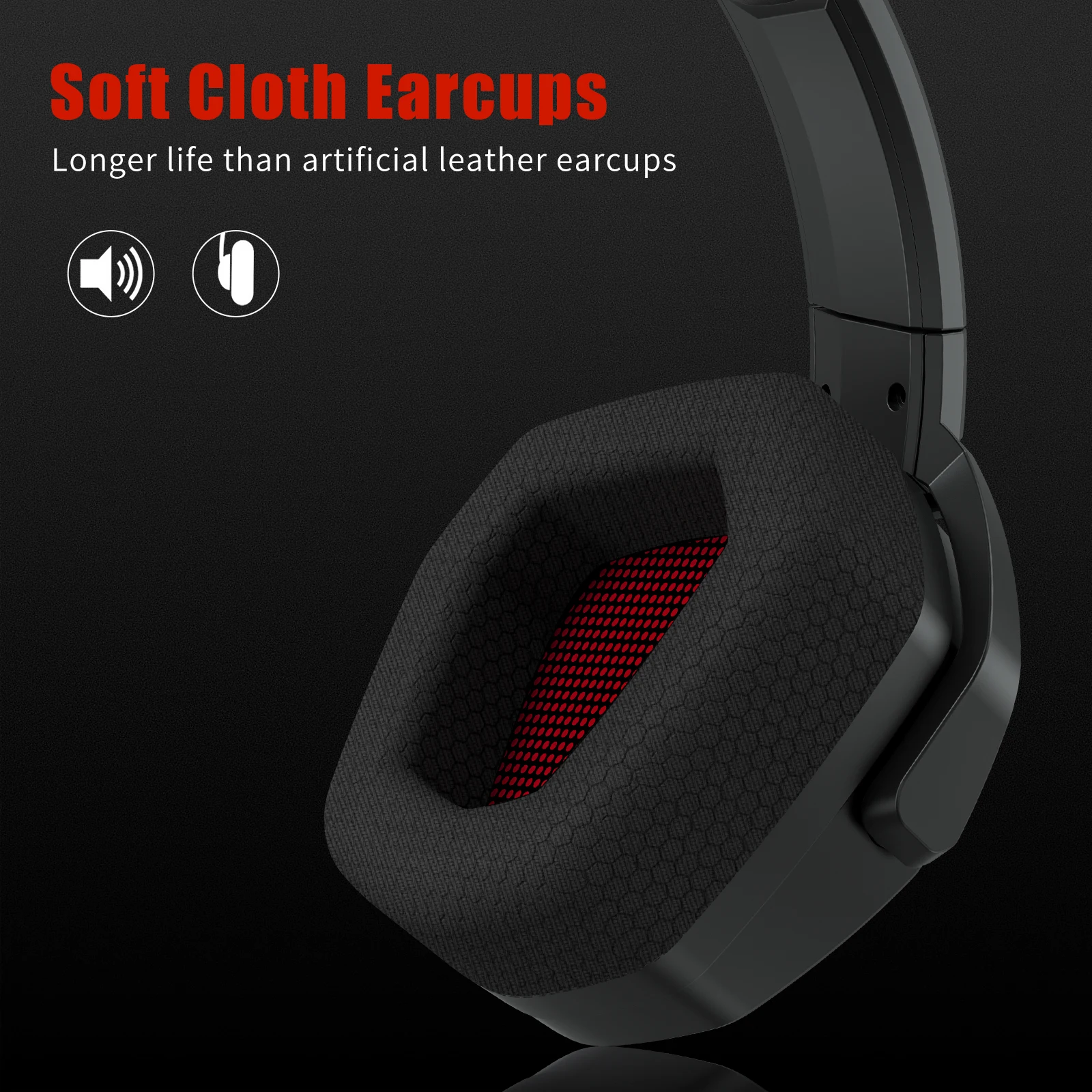 NUBWO G06 2.4G Dual Wireless Gaming Headset 5ms Low Latency 7.1 Surround ENC Mic For PC PS4 PS5 Gaming Bluetooth Headphones - Image 26