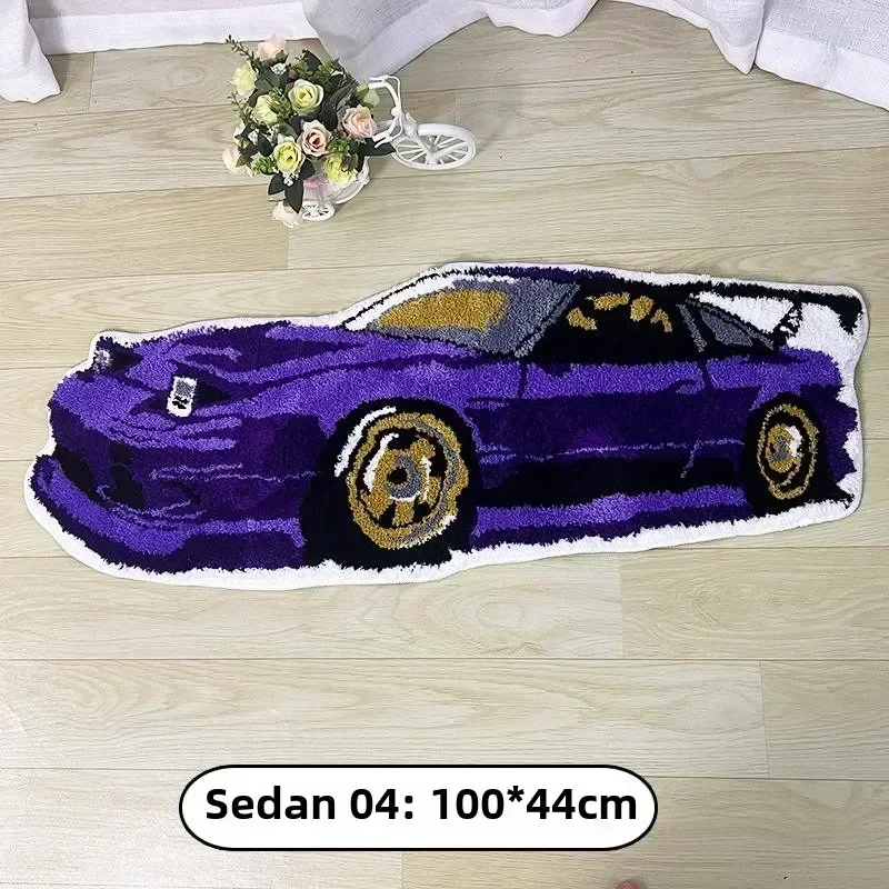 New home bedroom living room bedside coupe car plush carpet floor mat kitchen bathroom entry floor mat non-slip - Image 4